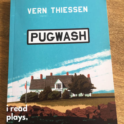 A copy of Pugwash sits on a table