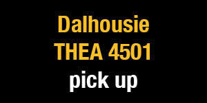 Dalhousie THEA 4501 pick up